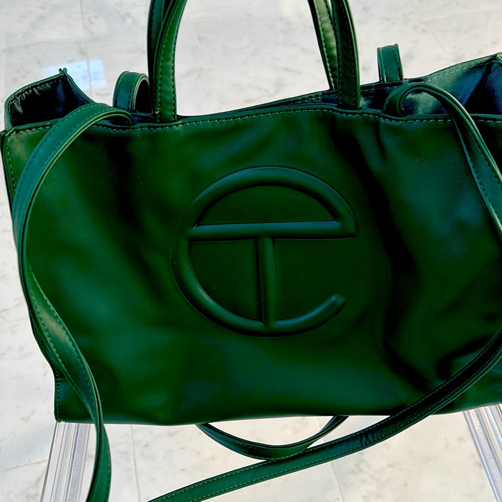 Medium Leaf Green Telfar Bag